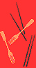 Chopsticks-Fork image from bookcover of The Chopsticks-Fork Principle:  A Memoir & A Manual by Cathy Bao Bean.